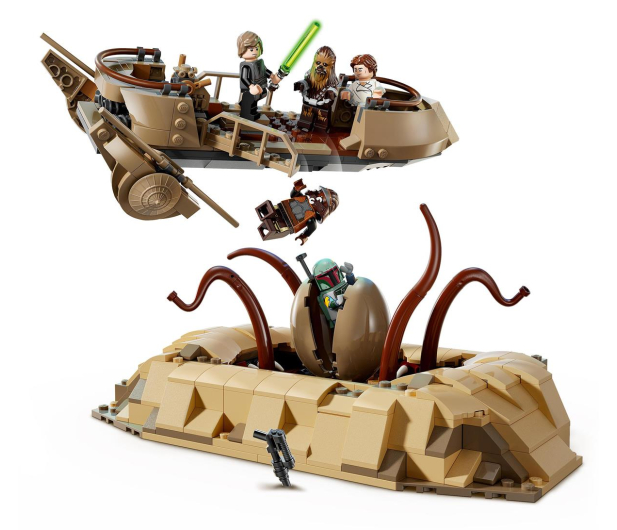 LEGO Star Wars 75396 Pustynna barka i jama sarlacca - 1266177 - zdjęcie 4